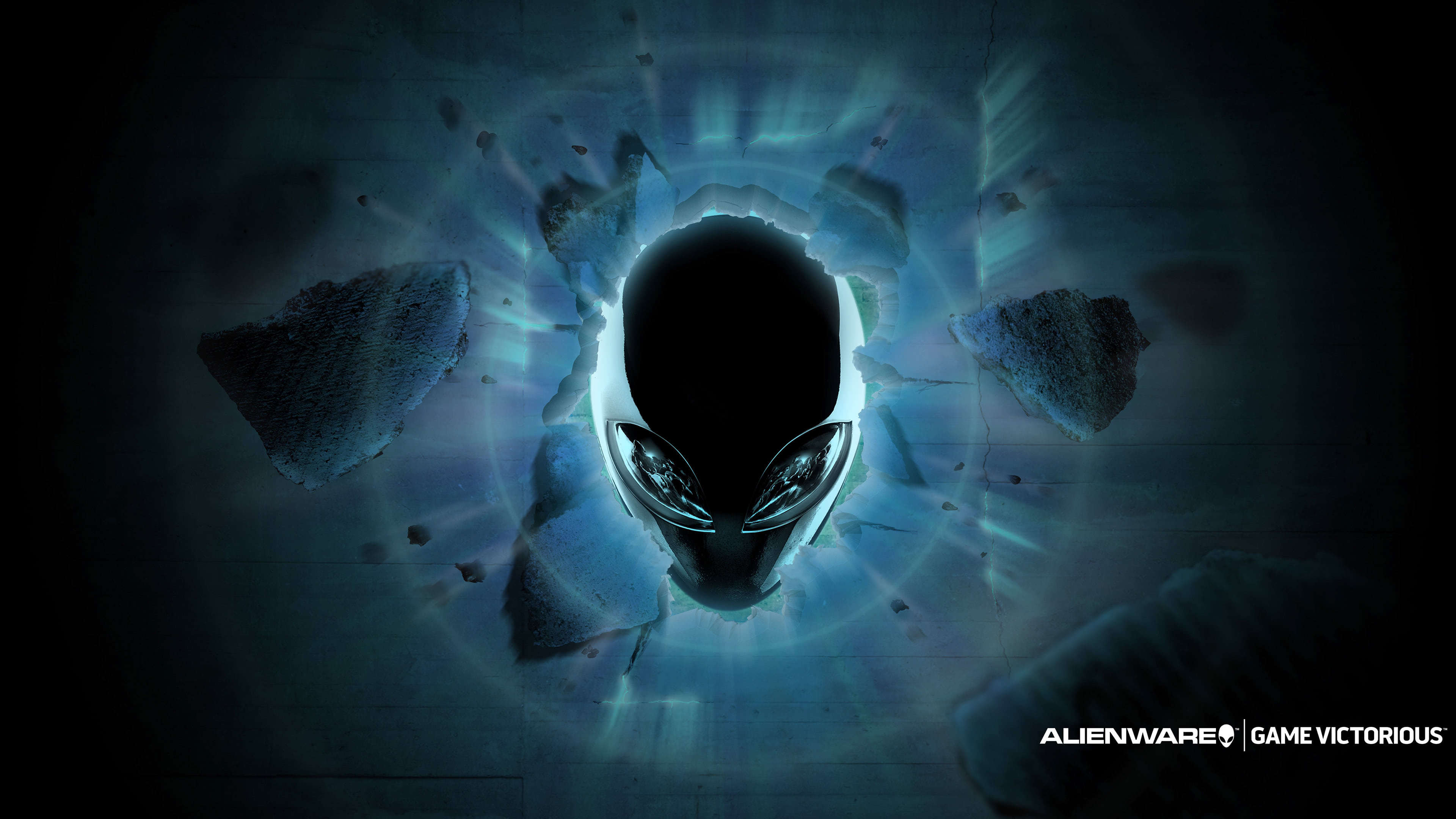 Dell Alienware Logo UHD 4K Wallpaper - Pixelz.cc