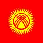 kyrgyzstan flag uhd 4k wallpaper