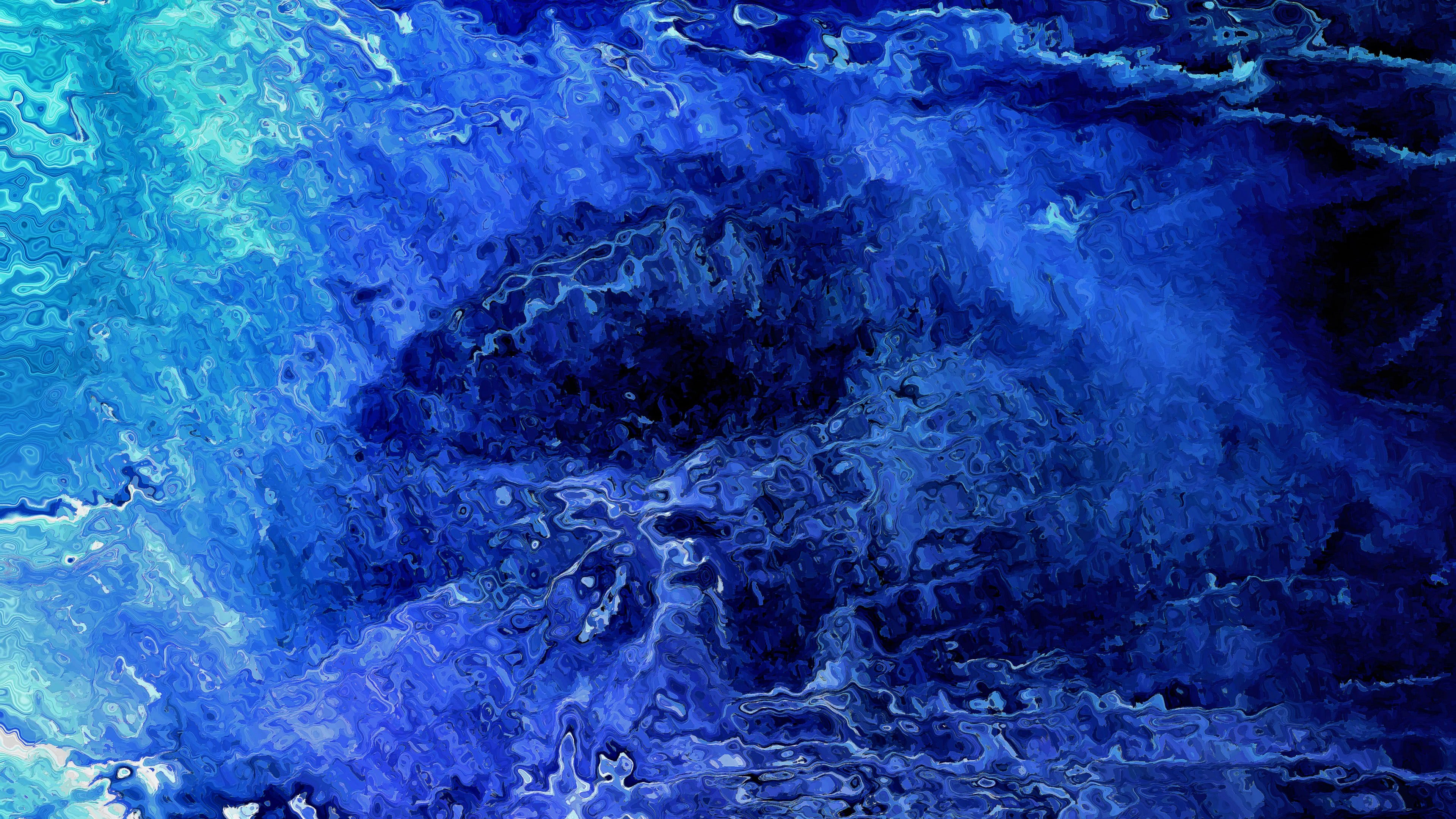 wallpaper for desktop, laptop | mz96-nature-sea-blue-wave-ocean-deep
