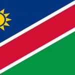 namibia flag uhd 4k wallpaper