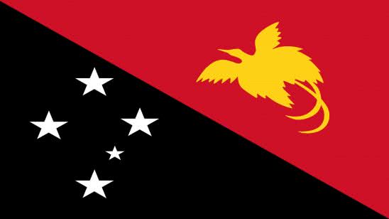 papua new guinea flag uhd 4k wallpaper