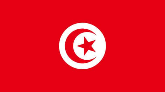 tunisia flag uhd 4k wallpaper