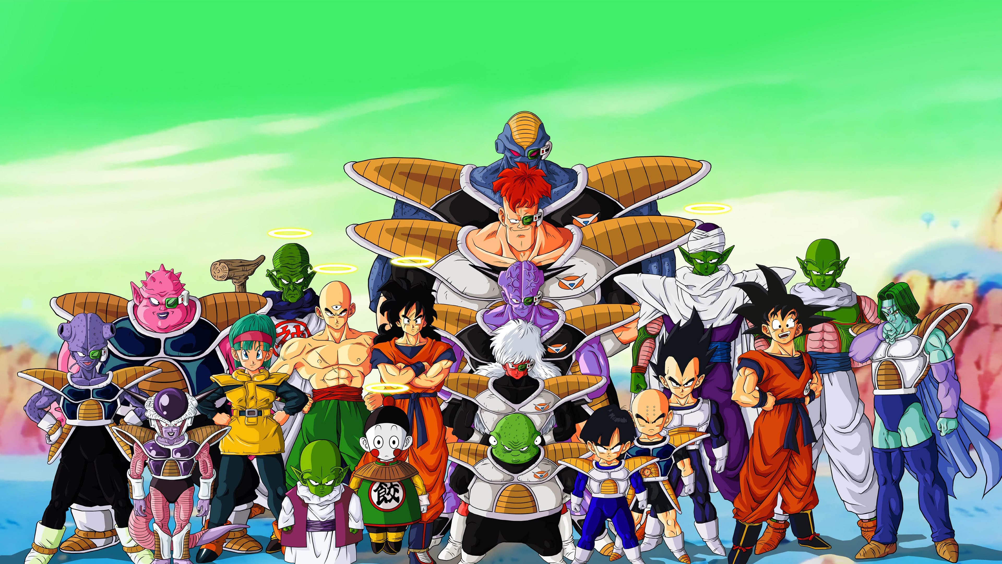 Dragon Ball Z Characters UHD 4K Wallpaper