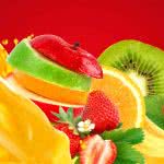mixed fruits strawberry banana apple kiwi orange uhd 4k wallpaper