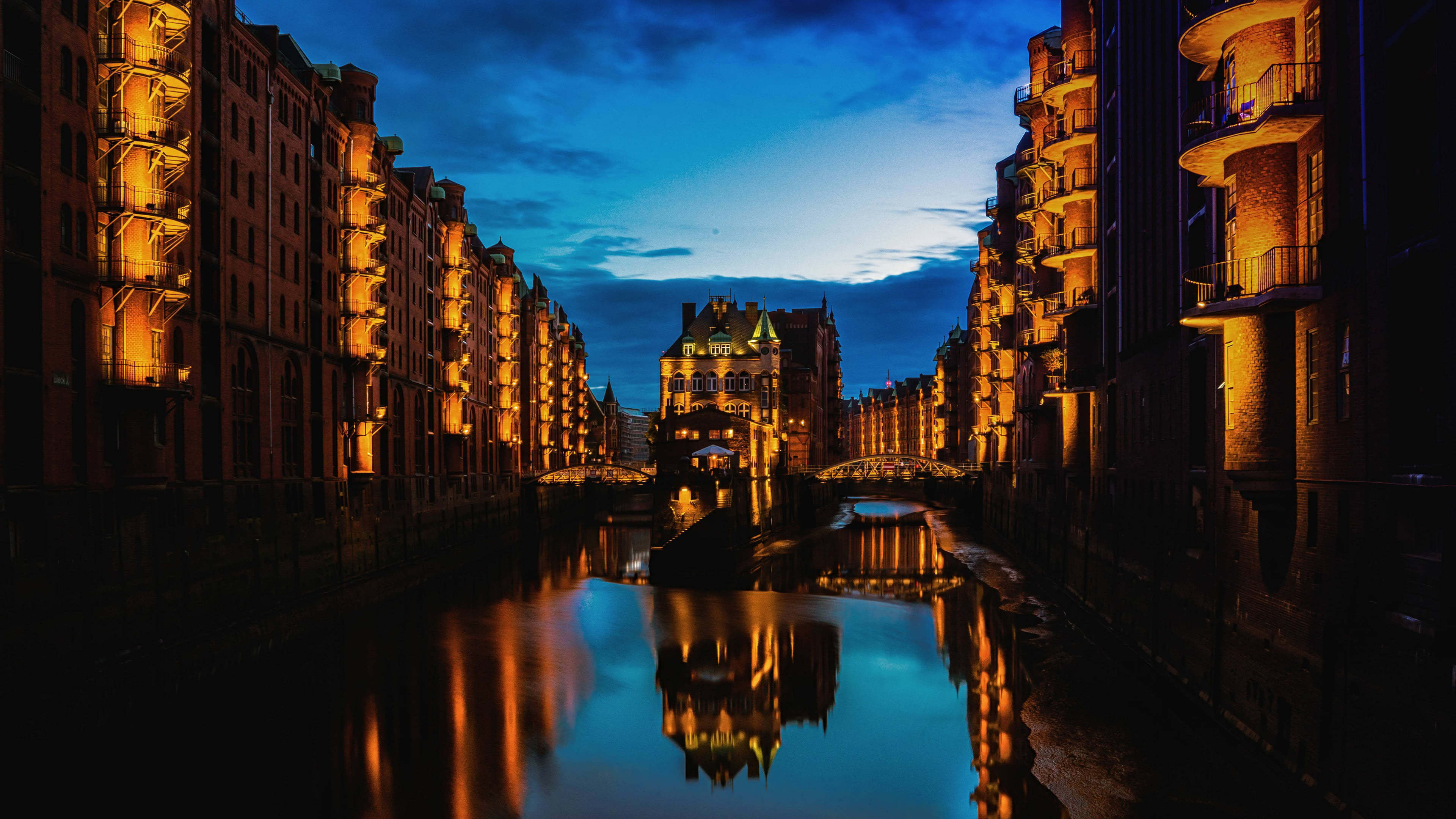 Speicherstadt Hamburg Germany Uhd 4k Wallpaper Pixelz