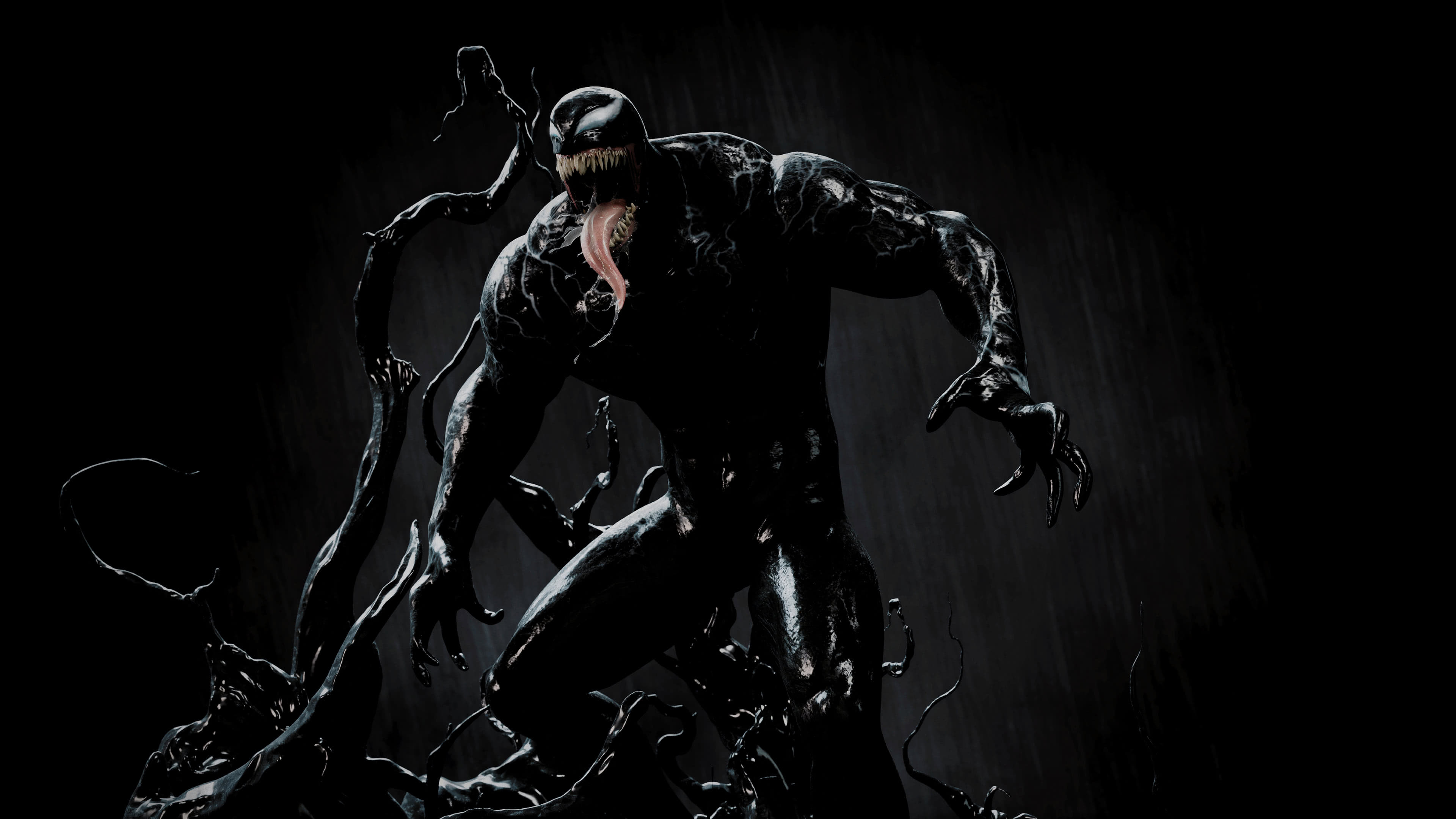 Wallpaper venom, villain, minimal, artwork desktop wallpaper, hd image,  picture, background, 81c227 | wallpapersmug