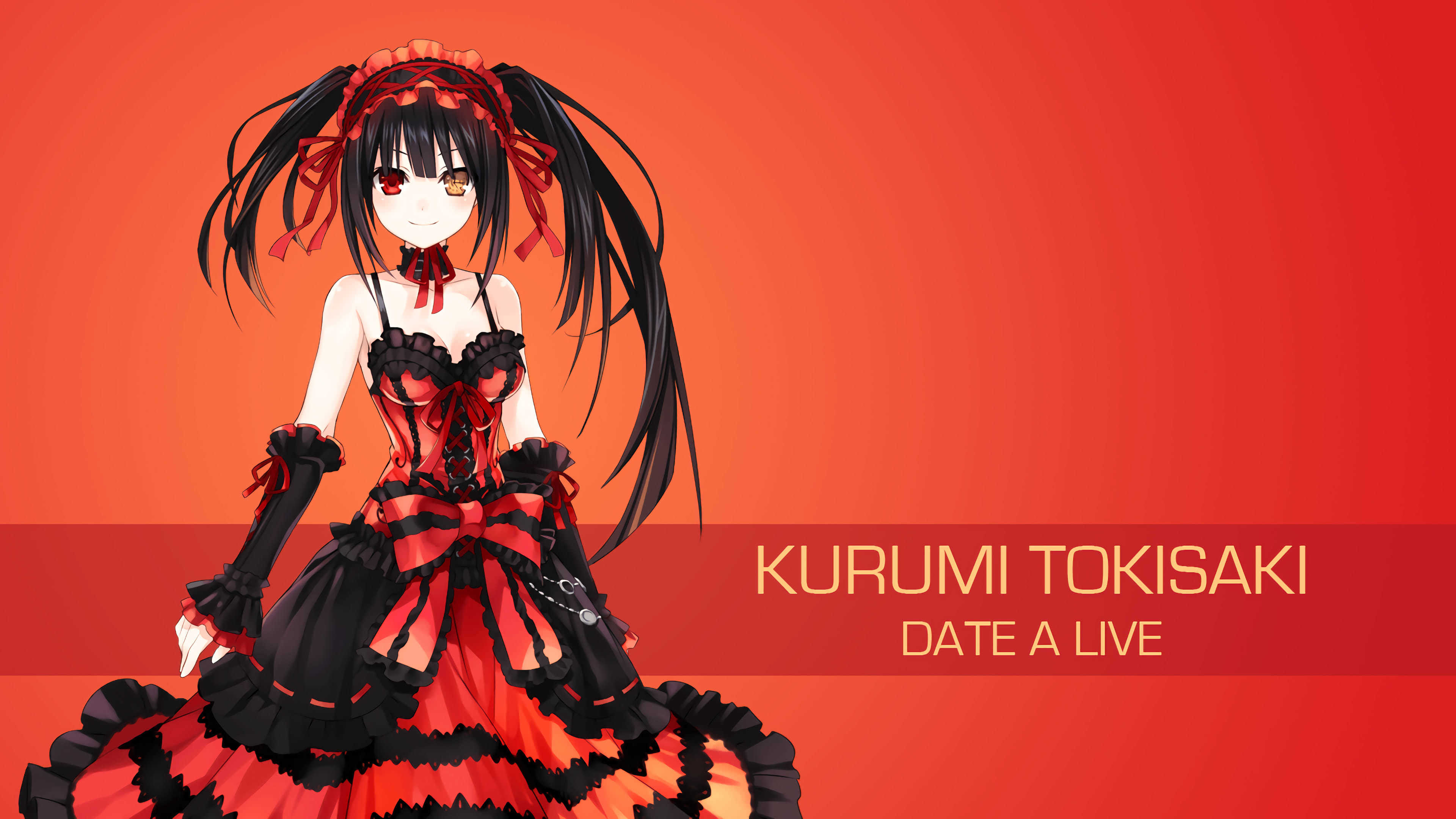 Kurumi Tokisaki Date A Live UHD 4K Wallpaper | Pixelz