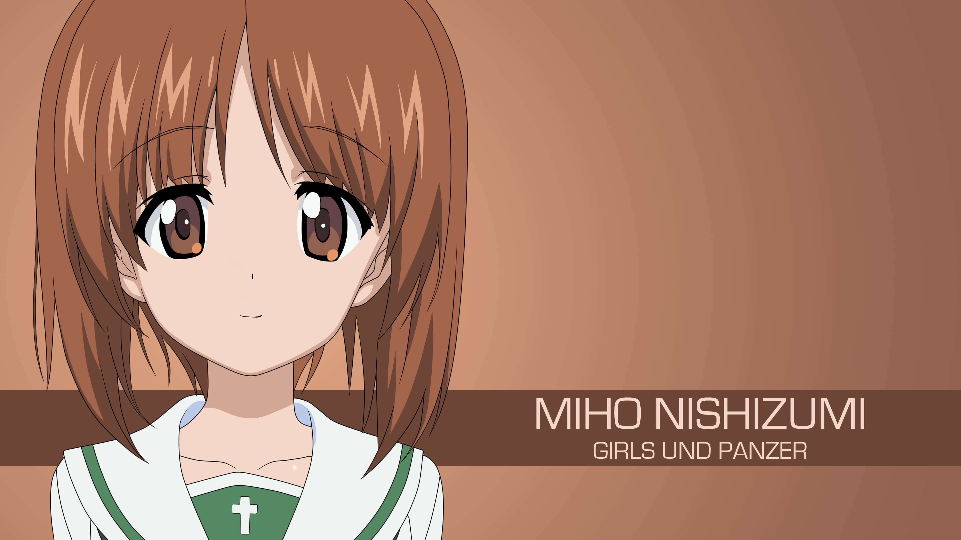 Miho Nishizumi Girls Und Panzer UHD 4K Wallpaper | Pixelz