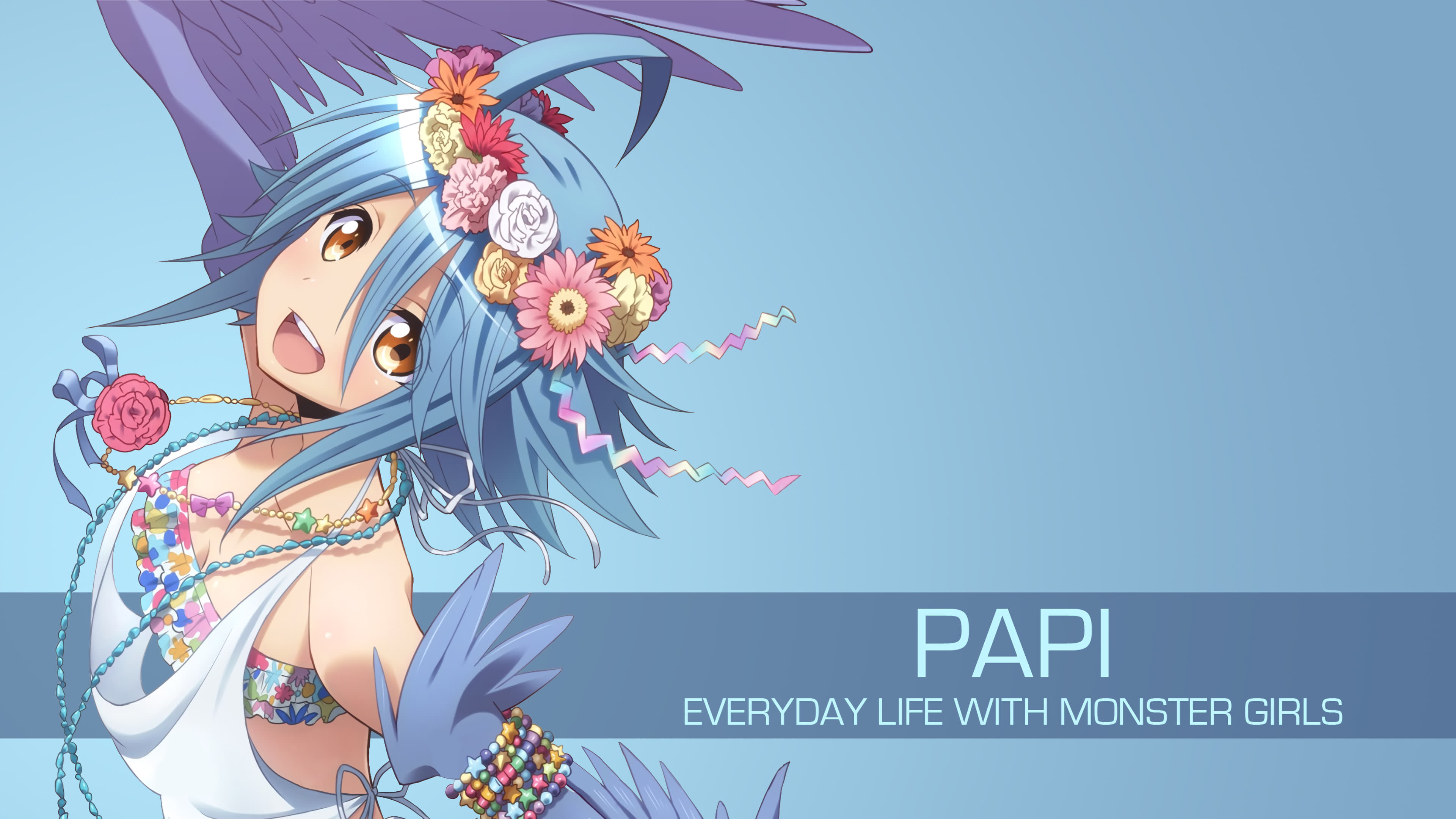 papi everyday life with monster girls uhd 4k wallpaper