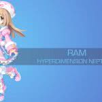ram hyperdimension neptunia uhd 4k wallpaper