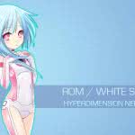 rom white sister hyperdimension neptunia uhd 4k wallpaper