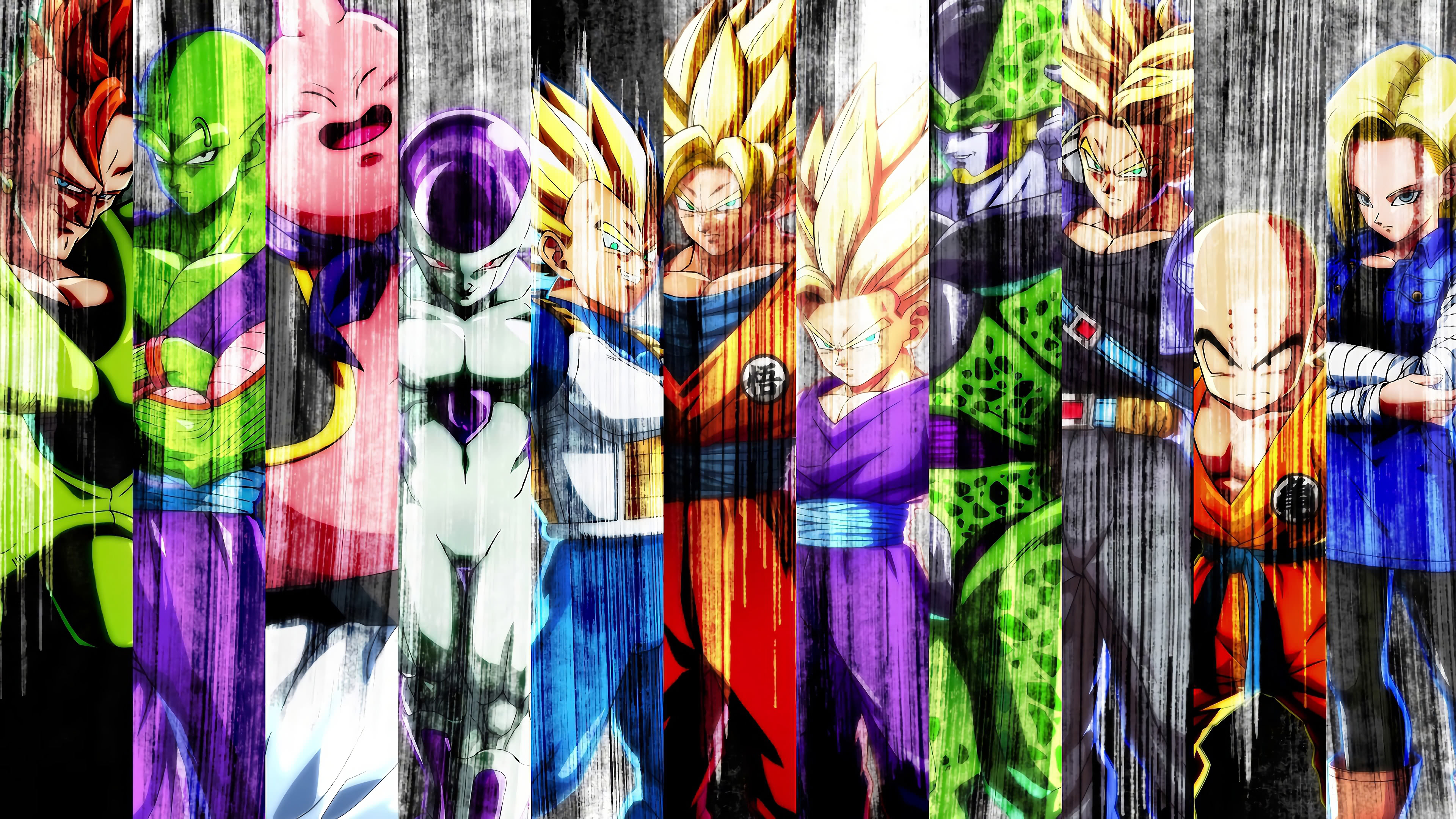 Dragon Ball Fighterz Characters Uhd 4k Wallpaper Pixelz