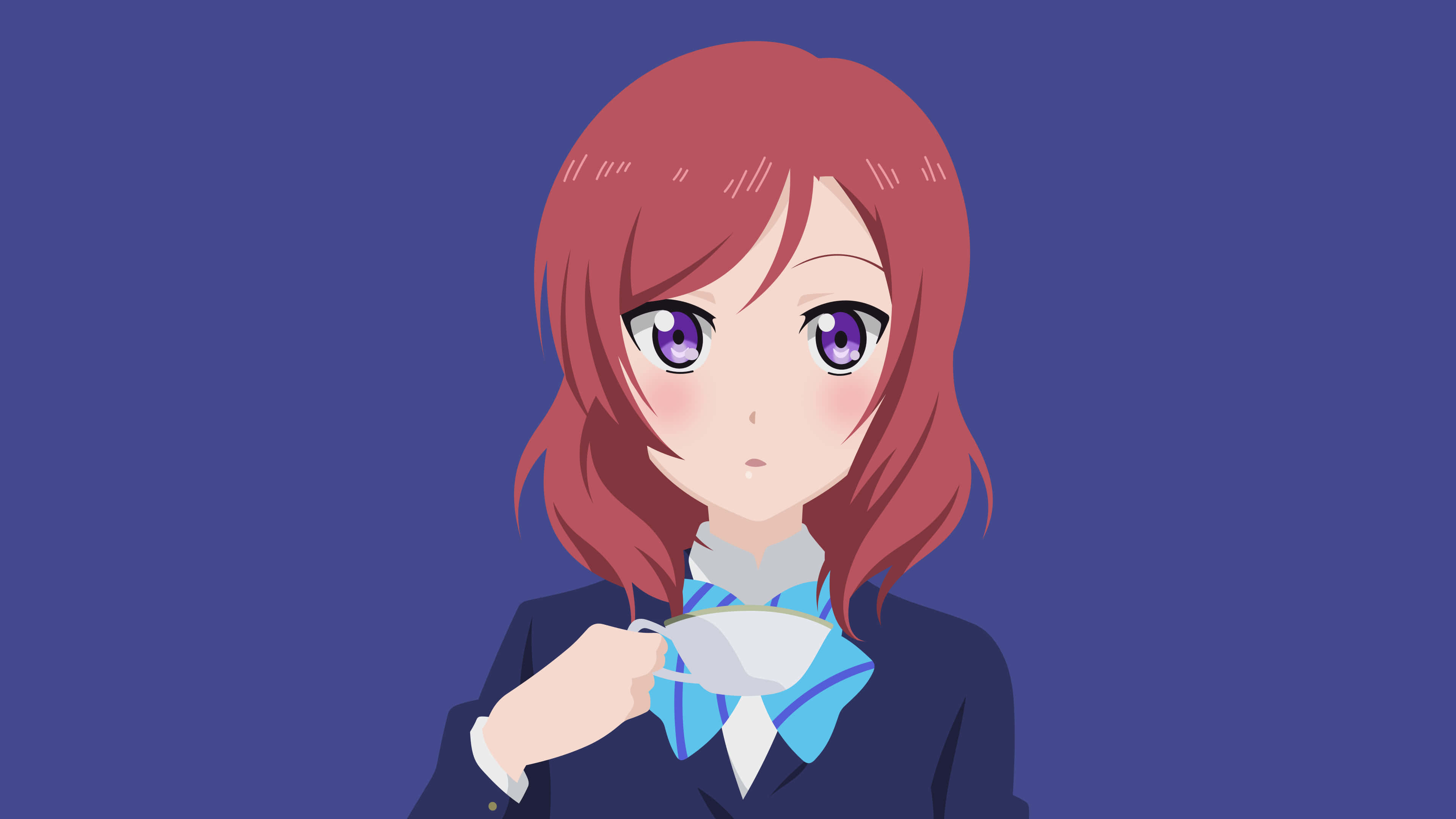 Love Live Maki Nishikino Portrait UHD 4K Wallpaper | Pixelz