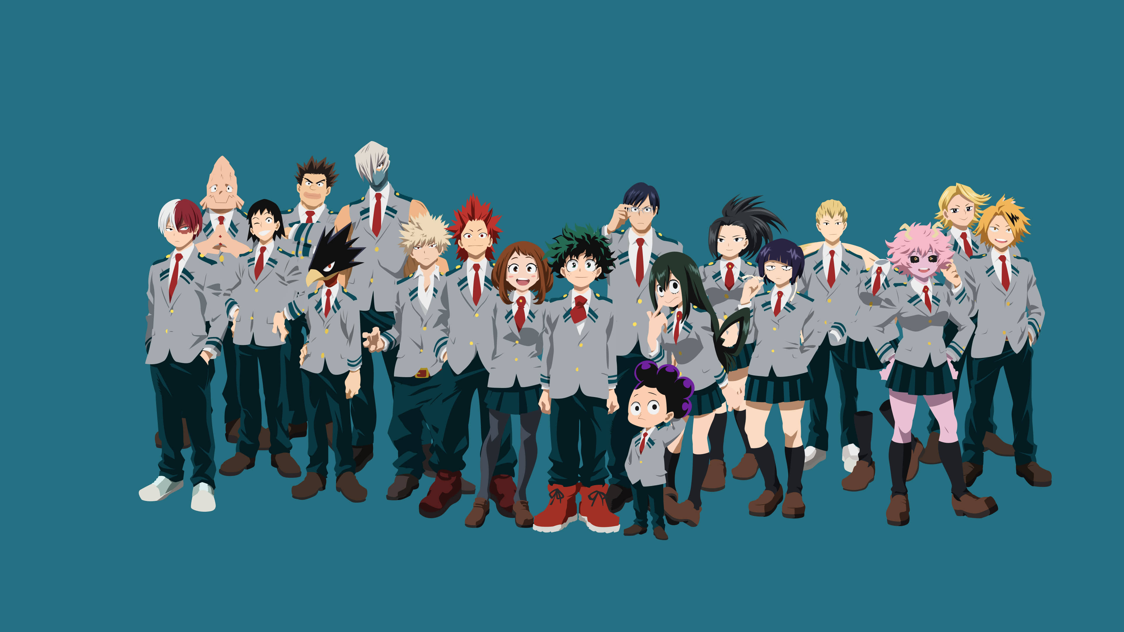 Wallpaper Class Characters Students My Hero Academia Boku No Hero ...