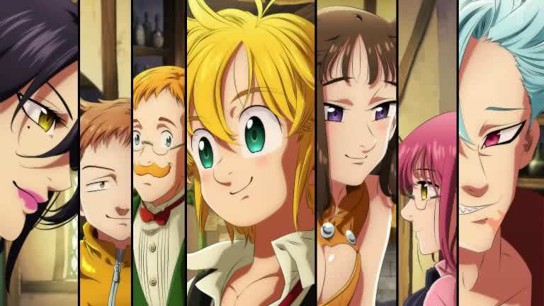 Nanatsu No Taizai Seven Deadly Sins Characters UHD 4K