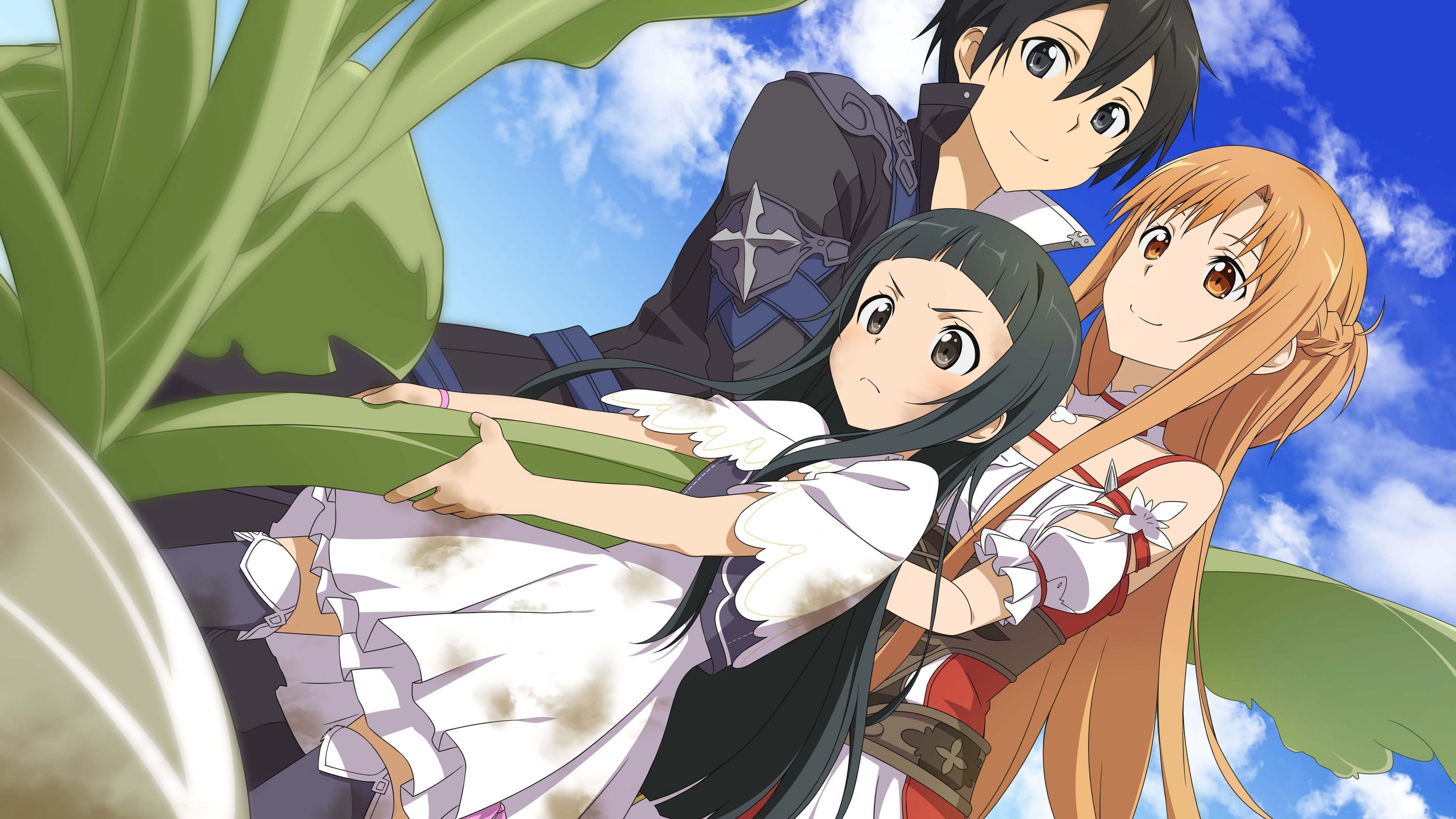 Sword Art Online Asuna And Kirito Wallpaper