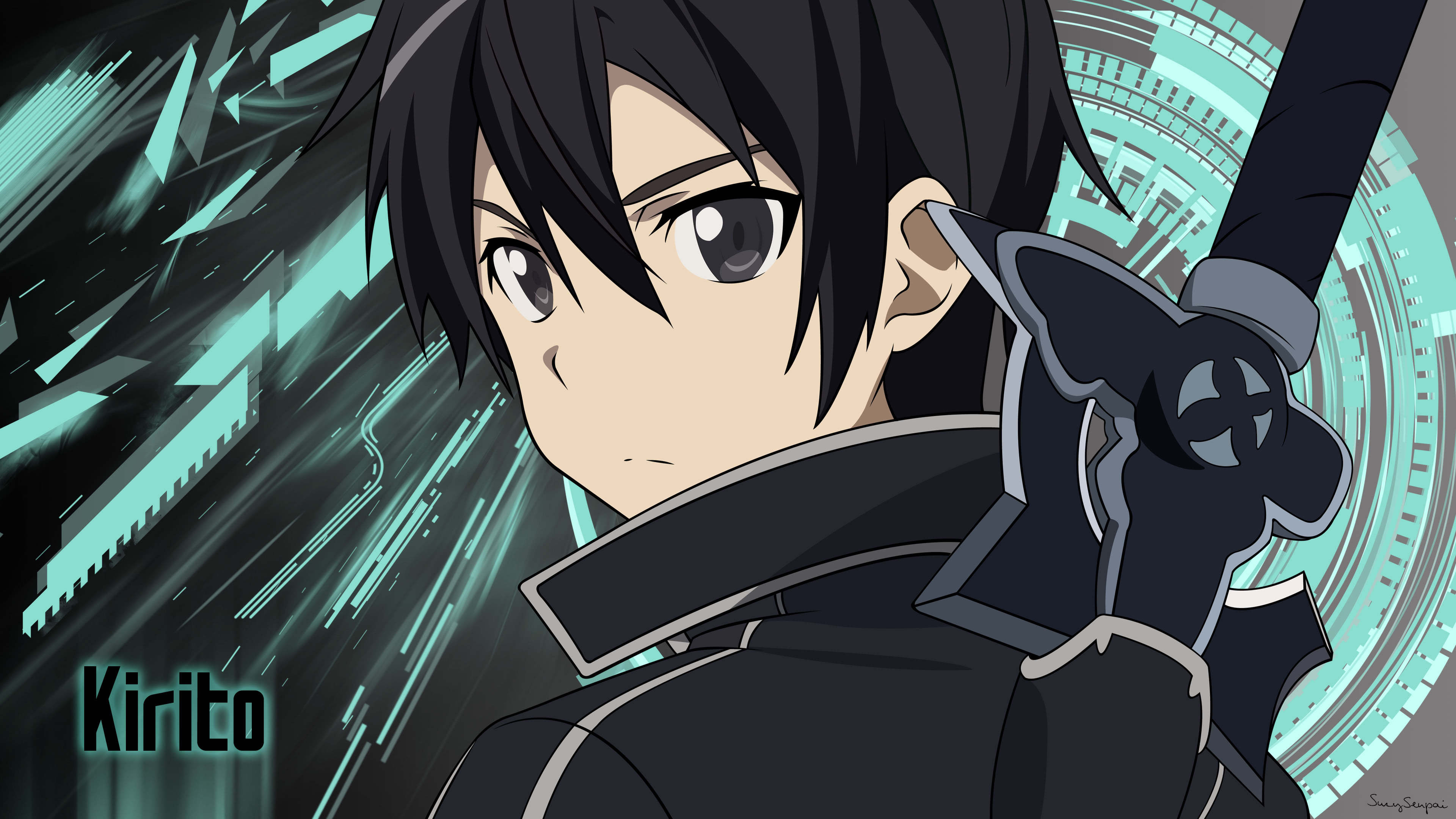 Desktop Wallpaper Kirigaya Kazuto Sword Art Online Kirito Sao Art My Xxx Hot Girl