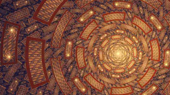 vortex fractal uhd 4k wallpaper