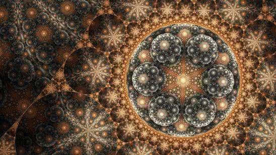 fractal art three uhd 4k wallpaper