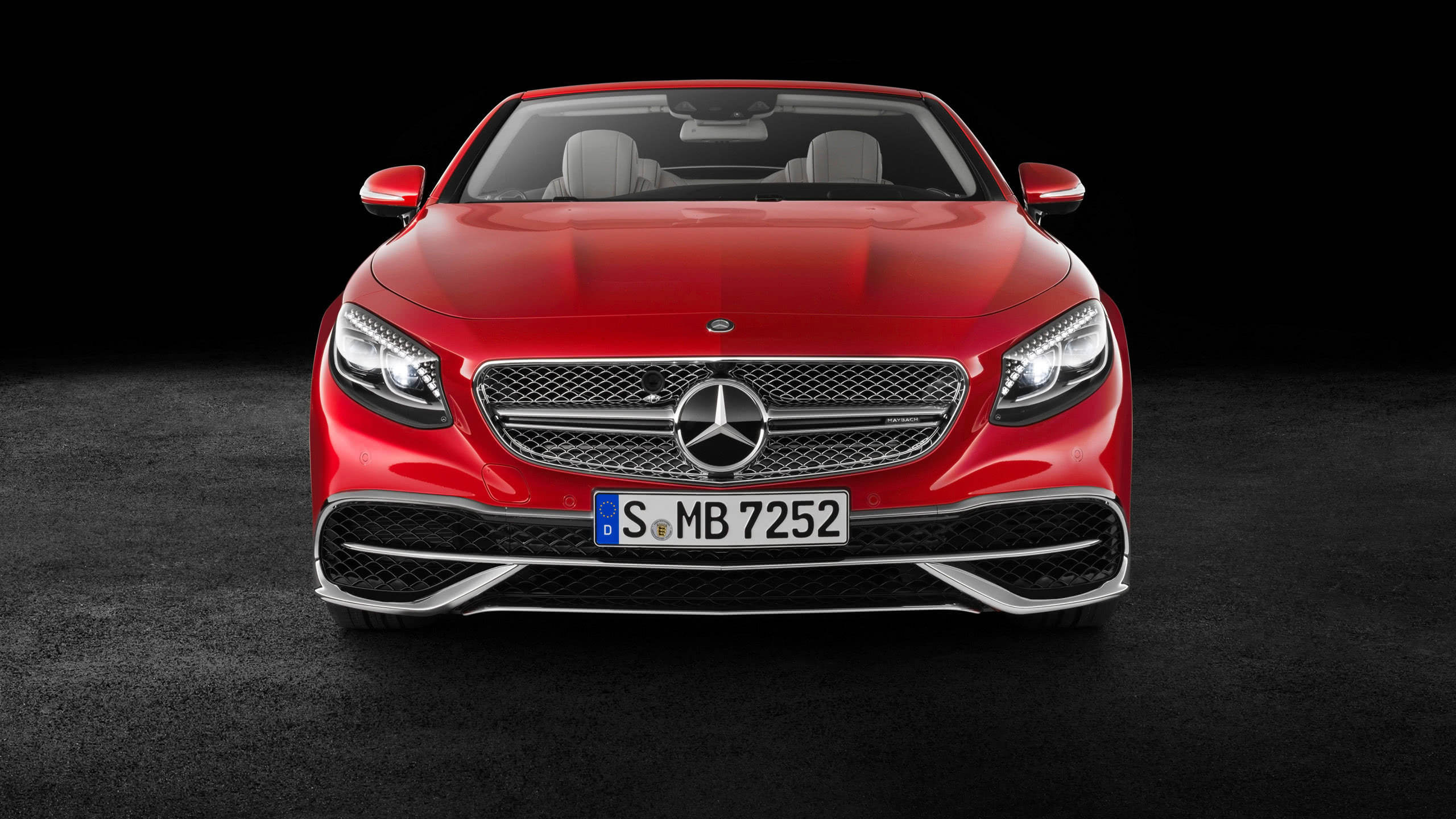 mercedes maybach s650 cabriolet front wqhd 1440p wallpaper