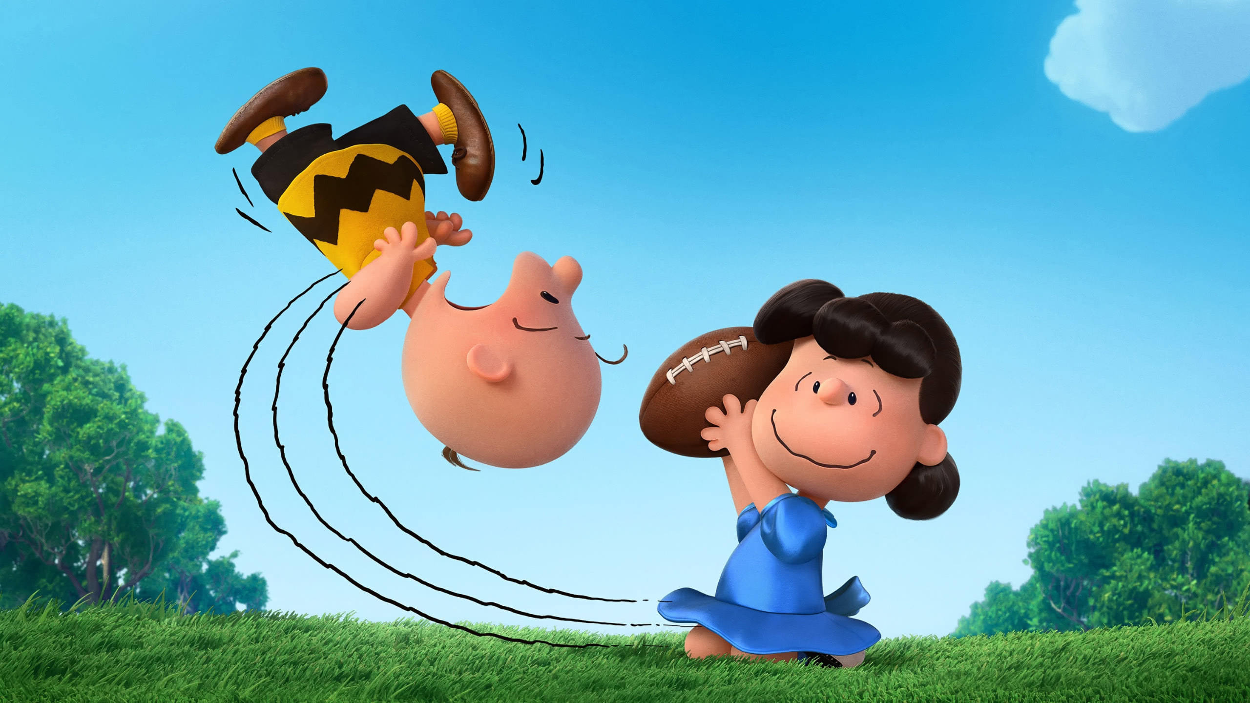 The Peanuts Movie Lucy Charlie Brown WQHD 1440P Wallpaper | Pixelz