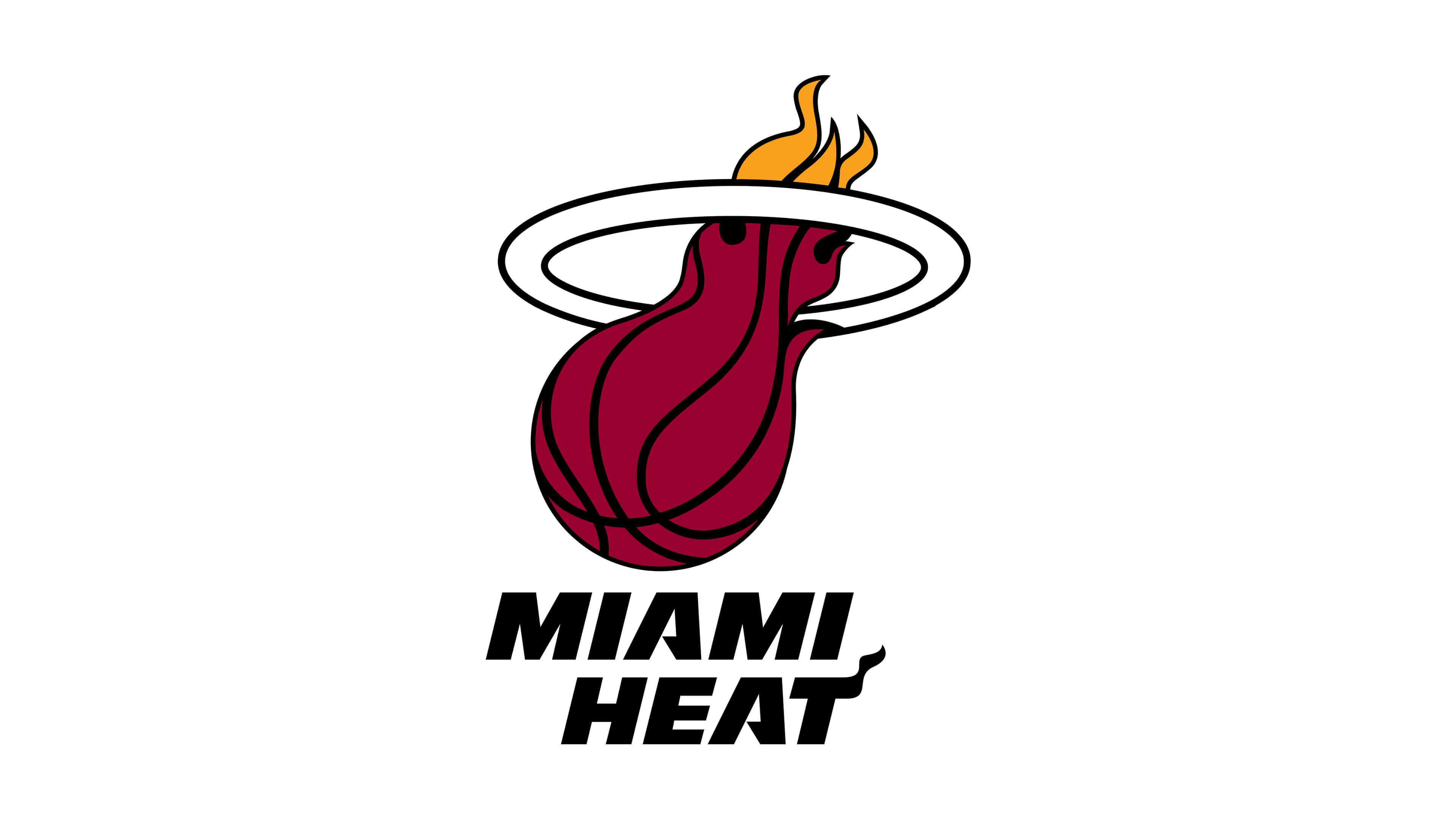 Miami Heat NBA Logo UHD 4K Wallpaper | Pixelz