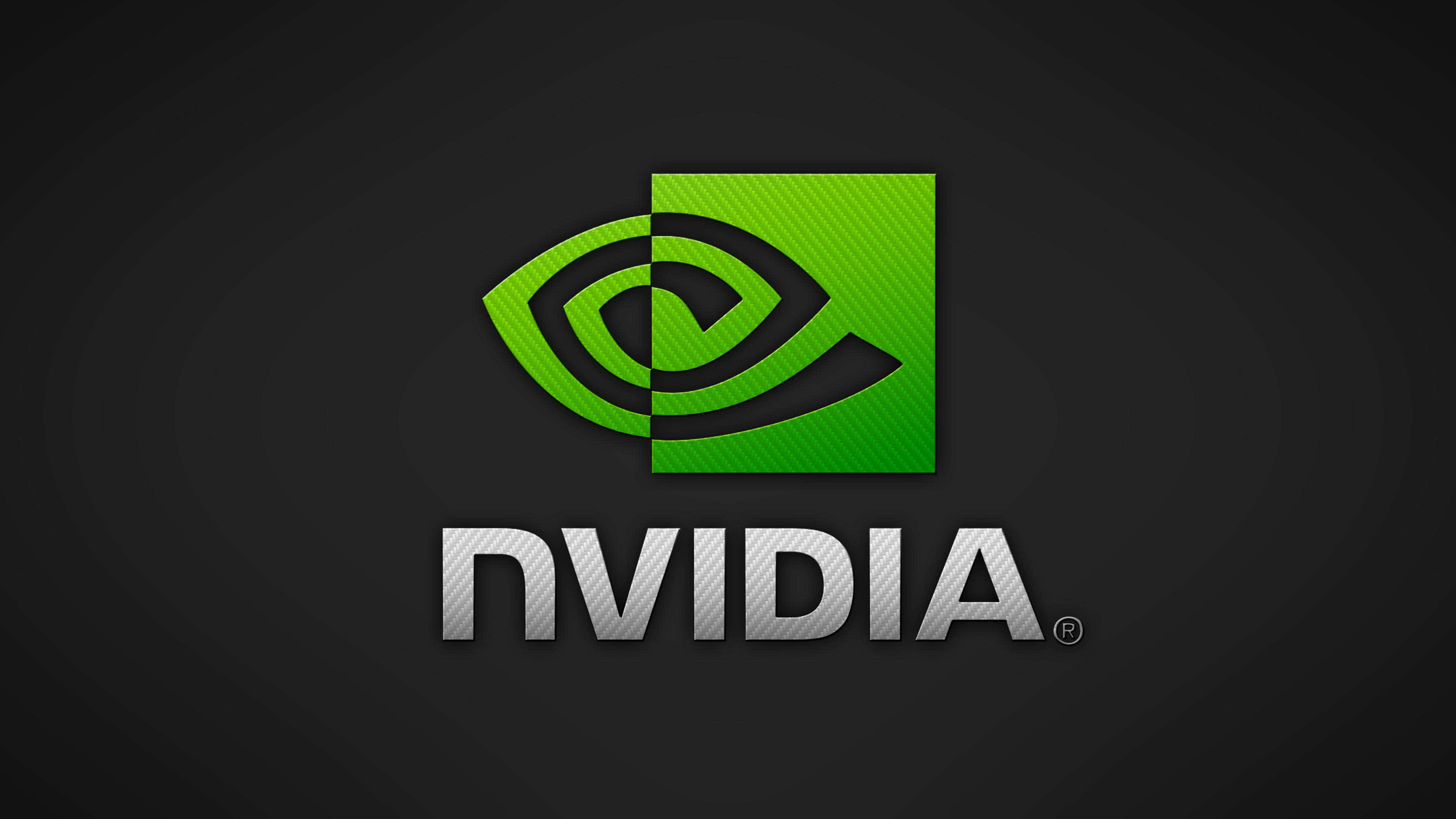 nvidia logo uhd 4k wallpaper