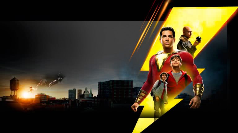 shazam movie art 5k MacBook Air Wallpaper Download | AllMacWallpaper