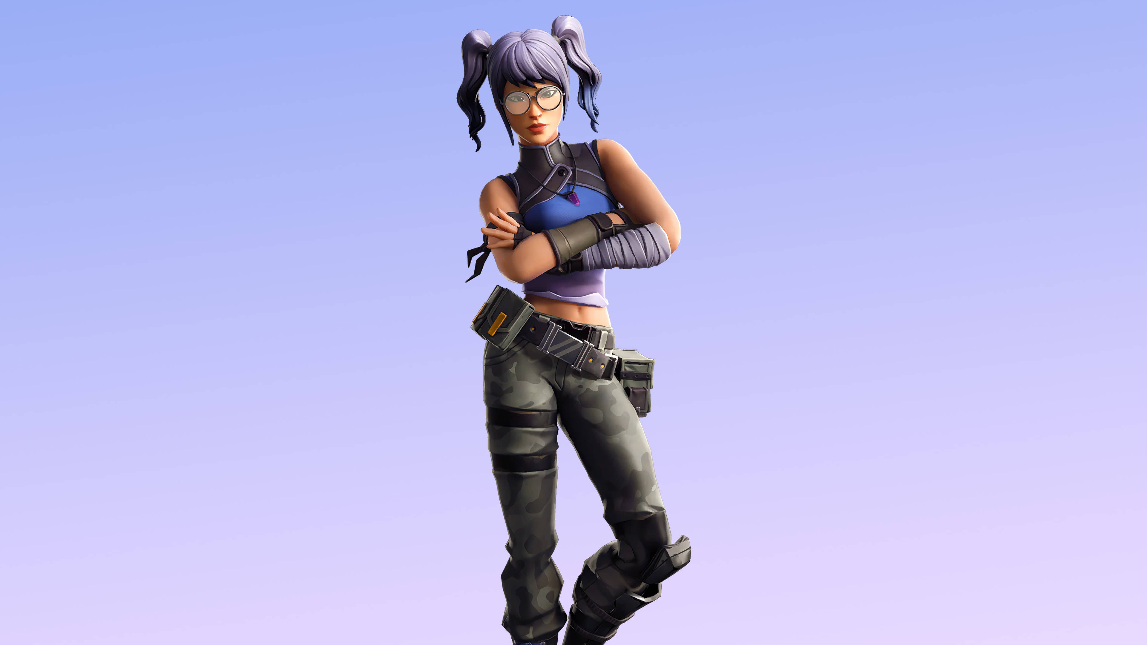 fortnite crystal skin outfit skin outfit uhd 4k wallpaper