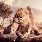 lion and cub uhd 4k wallpaper