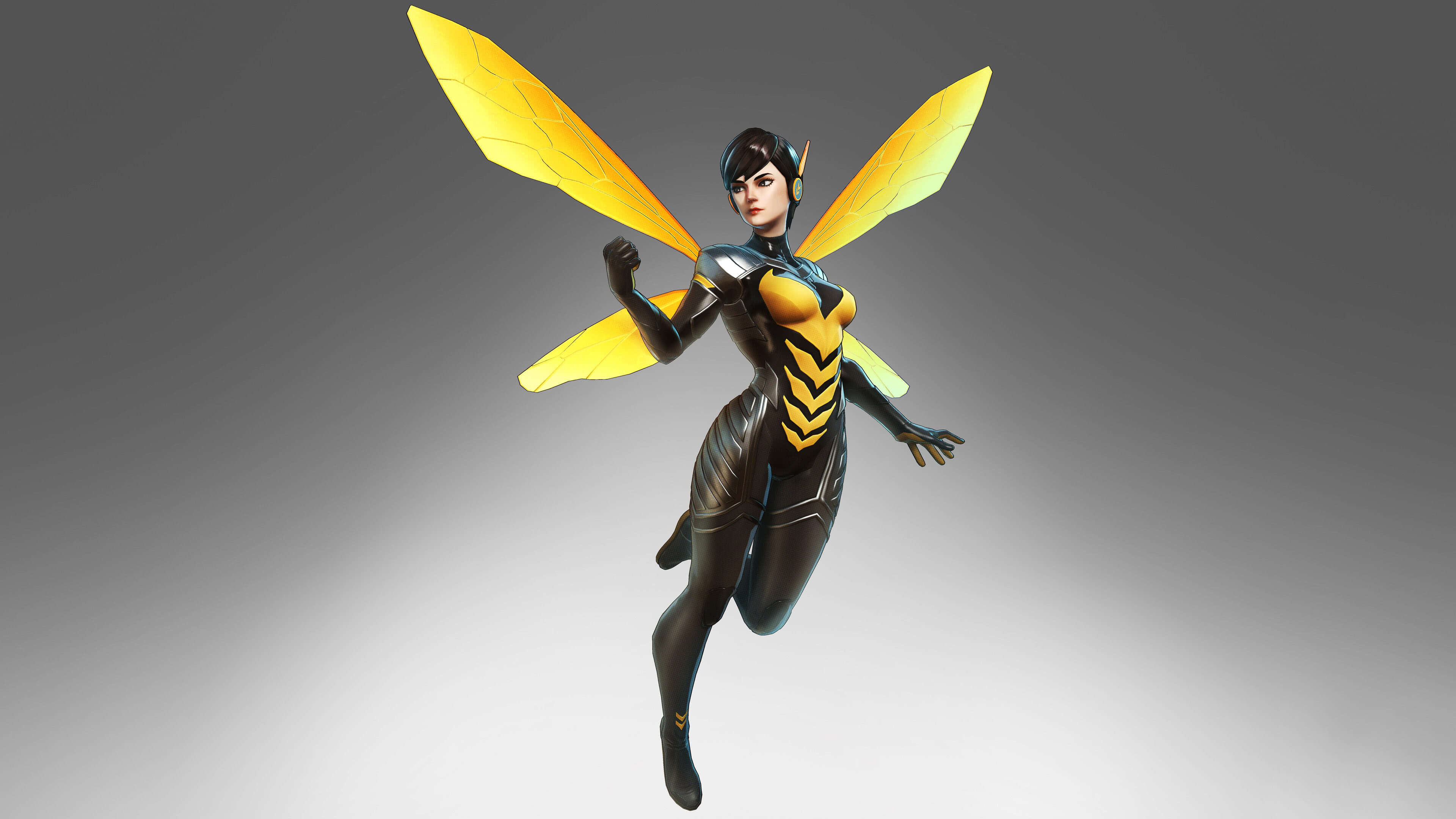 marvel ultimate alliance 3 wasp uhd 4k wallpaper