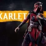 mortal kombat 11 skarlet uhd 4k wallpaper