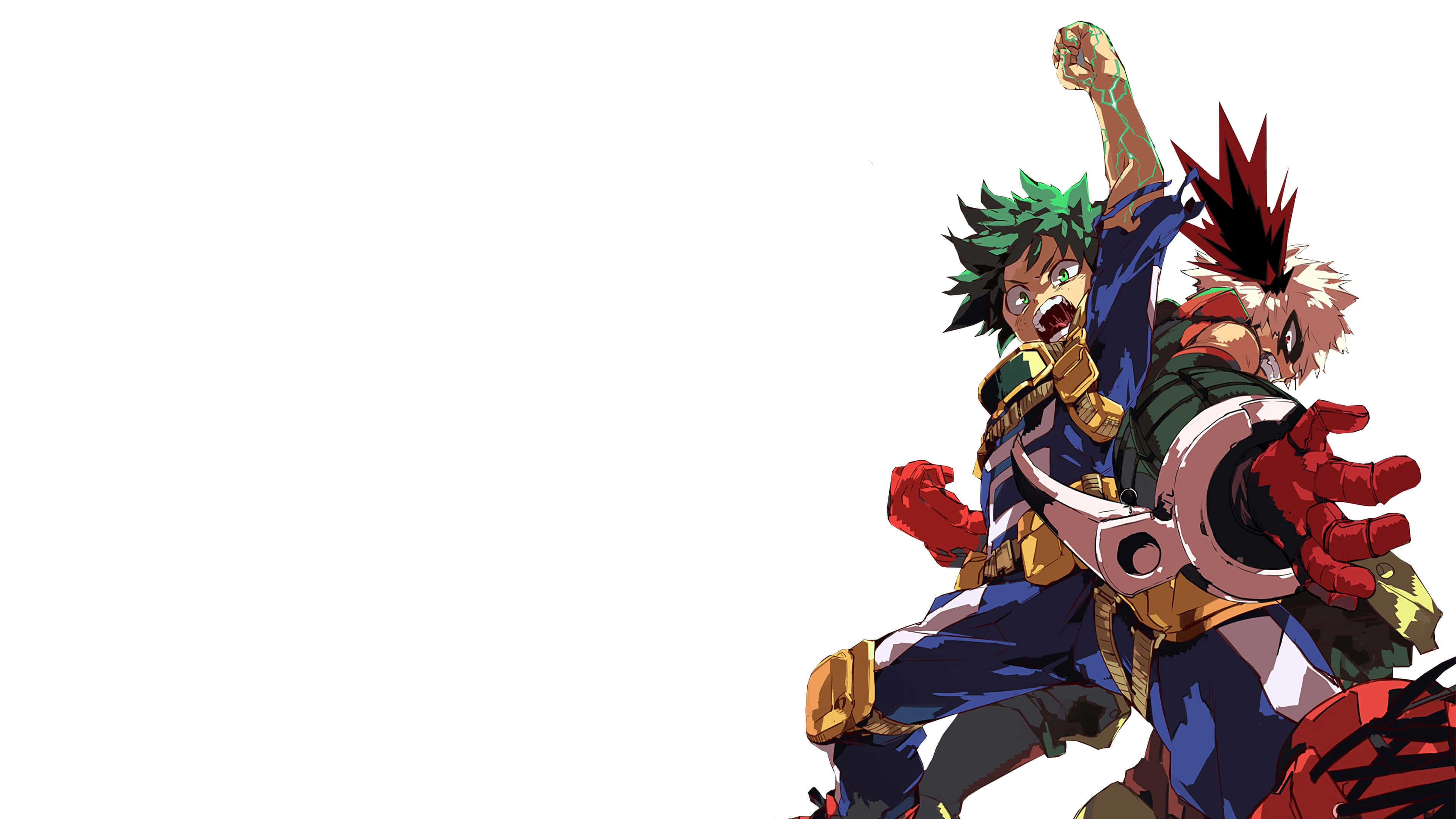 My Hero Academia Izuku Midoriya Katsuki Bakugo Uhd 4k Wallpaper