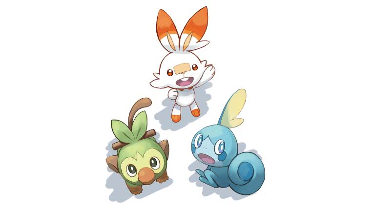 Pokemon Sword And Shield Scorbunny Grookey Sobble UHD 4K Wallpaper | Pixelz