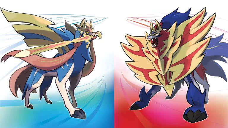 Pokemon Sword And Shield Zacian And Zamazenta UHD 4K Wallpaper | Pixelz