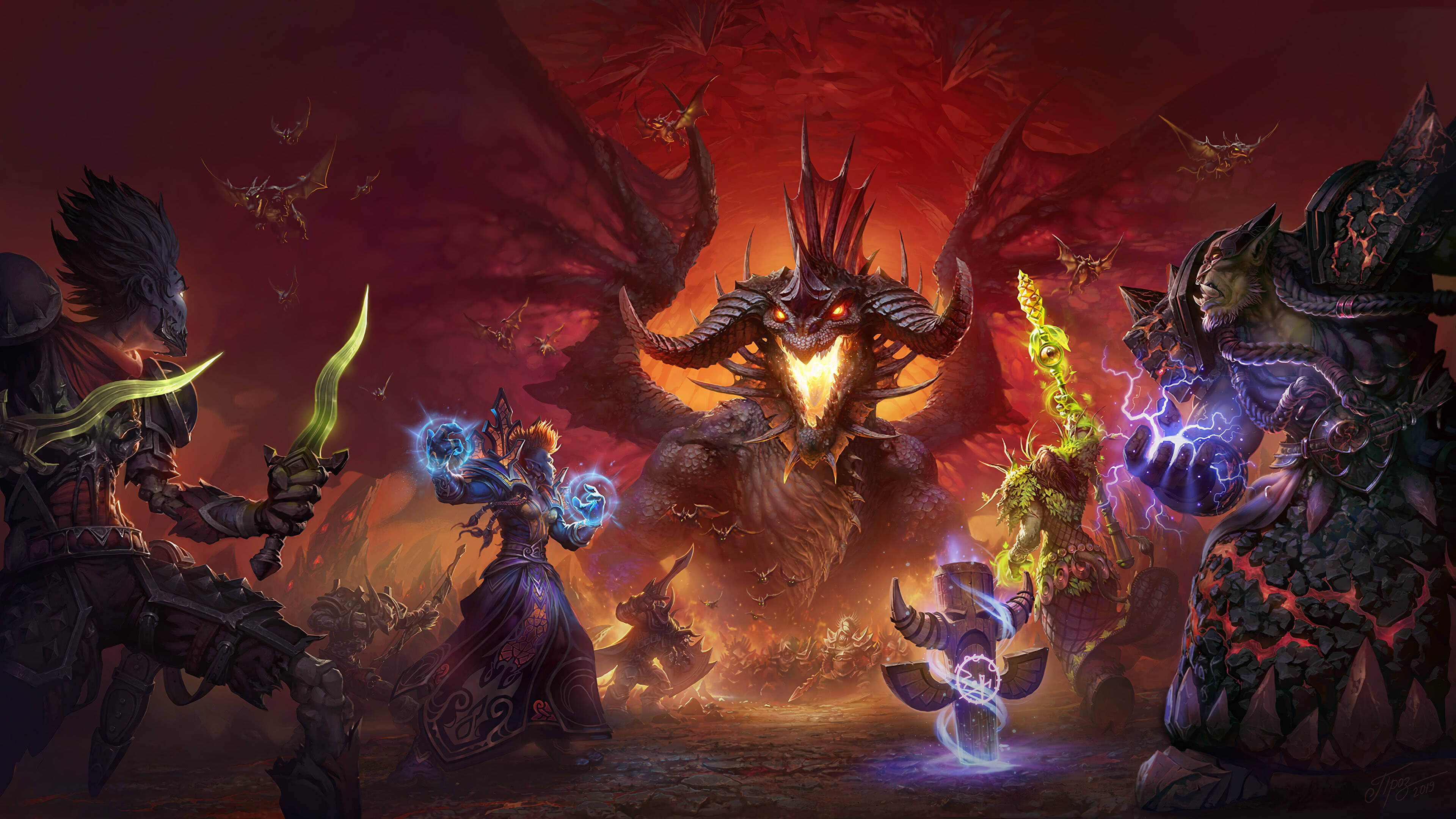 World Of Warcraft Wallpaper 4k