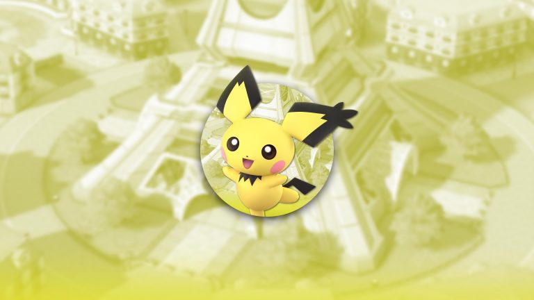 Download Pichu On A Branch Of Tree Wallpaper | Wallpapers.com