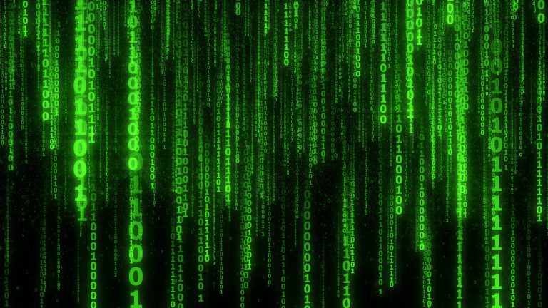 Matrix Code Falling Numbers UHD 4K Wallpaper | Pixelz.cc