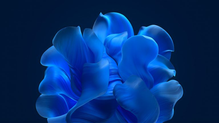 Windows 11 Bloom Blue UHD 4K Wallpaper | Pixelz.cc