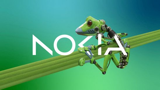 nokia logo robot frog uhd 4k wallpaper
