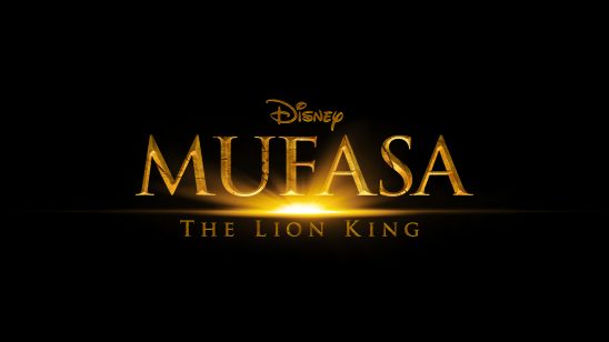 mufasa the lion king logo uhd 4k wallpaper