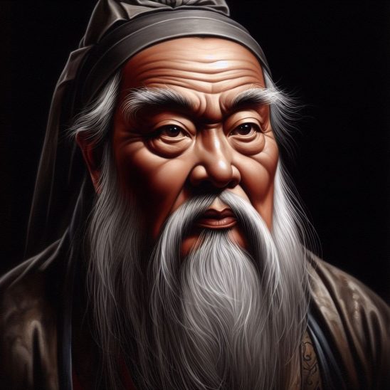 confucius portrait artwork