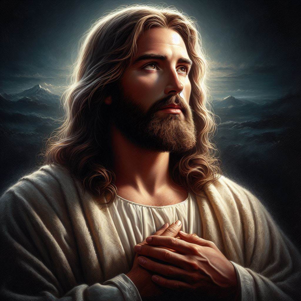 Jesus Christ Portrait Artwork 