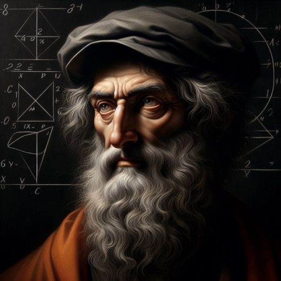 pythagoras portrait artwork