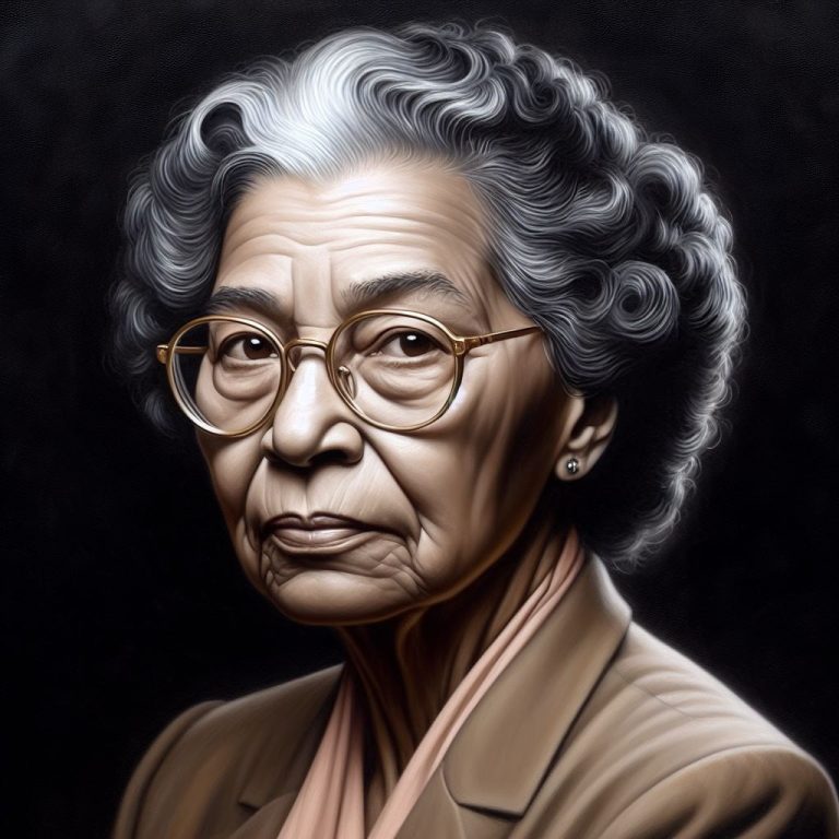 Rosa Parks Portrait Artwork | Pixelz.cc