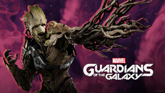 marvels guardians of the galaxy game groot uhd 4k wallpaper