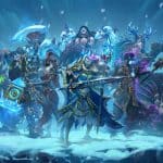 hearthstone knights of the frozen throne expansion uhd 4k wallpaper